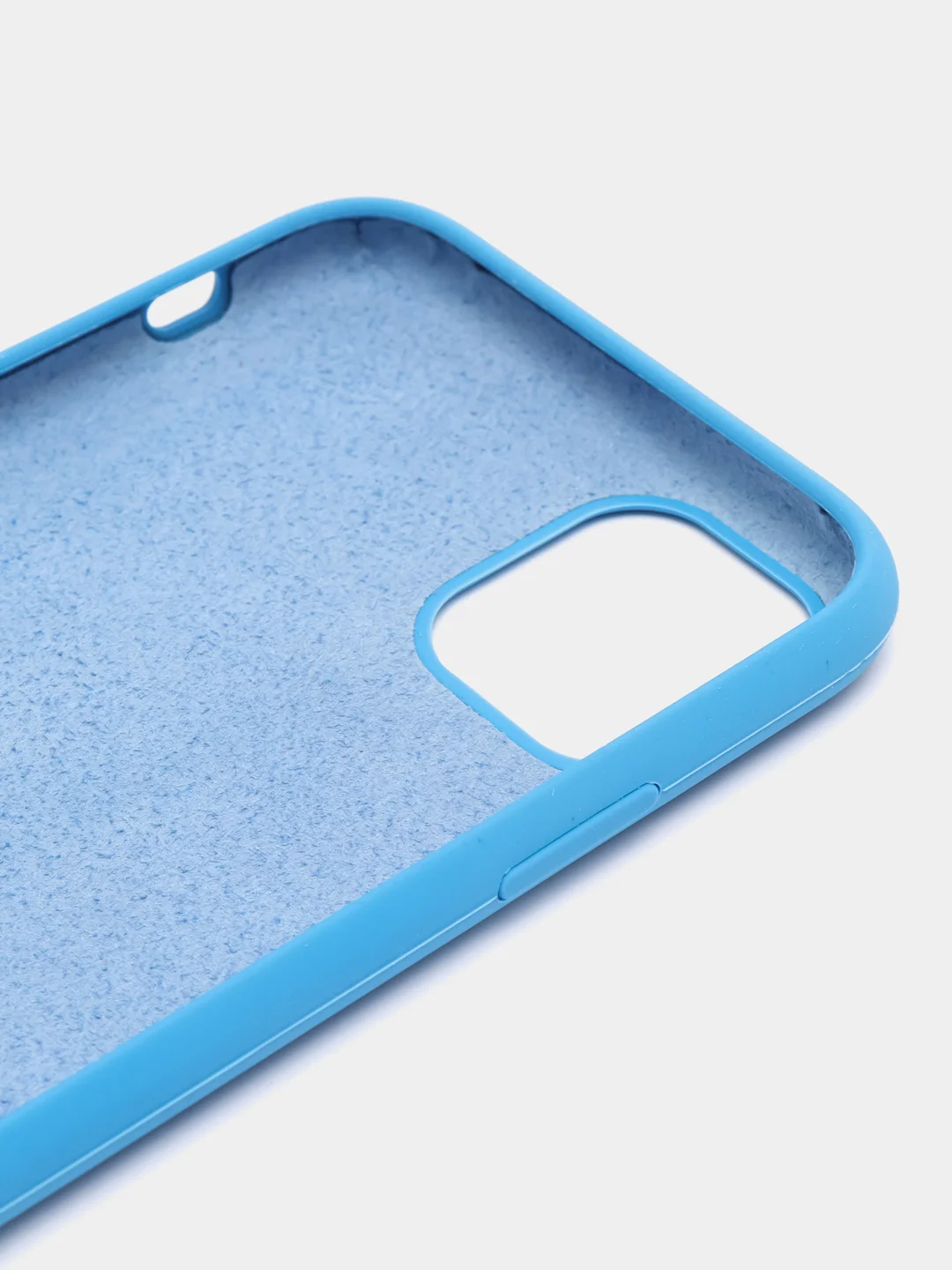 Лазурный чехол Silicone Case для iPhone 11, с открытым низом