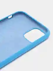Лазурный чехол Silicone Case для iPhone 11, с открытым низом
