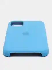 Лазурный чехол Silicone Case для iPhone 11, с открытым низом