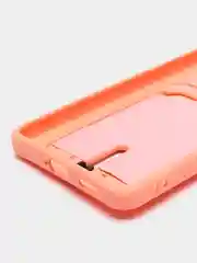 Пастельно-коралловый чехол с карманом для Samsung Galaxy A53 5G (Самсунг А53 5G)