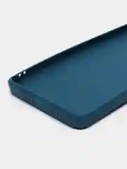Синий чехол для Vivo V25 Pro 5G силиконовый (Виво В25 про 5джи)  с защитой камеры