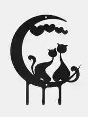 Ключница настенная "Кошки", металлическая
