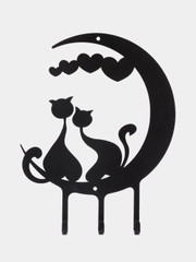 Ключница настенная "Кошки", металлическая
