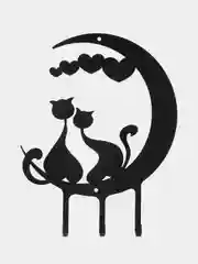 Ключница настенная "Кошки", металлическая