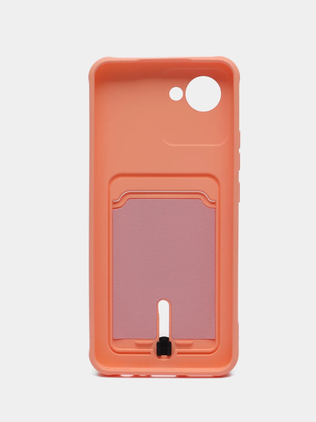 Пастельно-коралловый силиконовы чехол для Realme C30 / C30S / 50i PRIME (Реалми С30 / 50И Прайм) прозрачный
