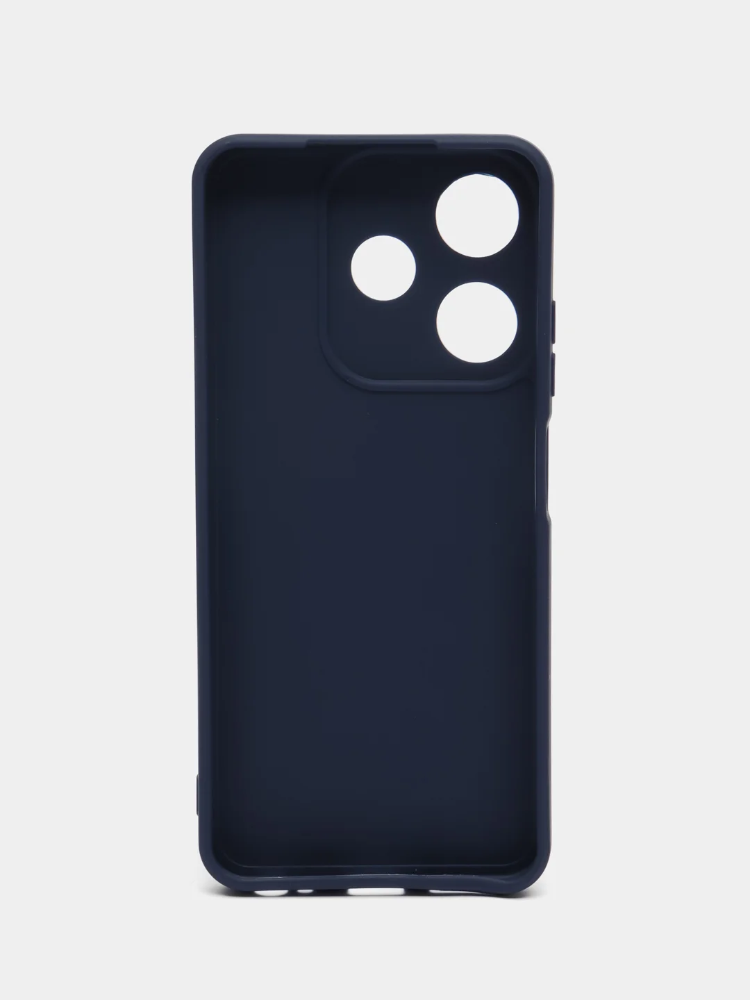 Темно-синий силиконовый чехол для Tecno Spark 10 / Spark 10C (Спарк 10 / Спарк 10С) , прозрачный