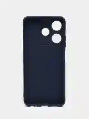 Темно-синий силиконовый чехол для Tecno Spark 10 / Spark 10C (Спарк 10 / Спарк 10С) , прозрачный