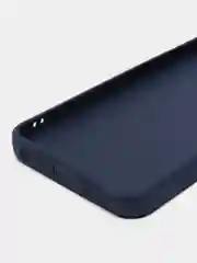 Темно-синий силиконовый чехол для Tecno Spark 10 / Spark 10C (Спарк 10 / Спарк 10С) , прозрачный