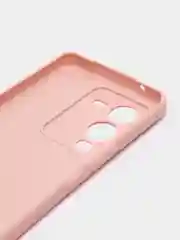 Пудровый чехол для Vivo V25 Pro 5G силиконовый (Виво В25 про 5джи)  с защитой камеры