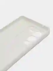 Белый чехол для Vivo V25 Pro 5G силиконовый (Виво В25 про 5джи)  с защитой камеры
