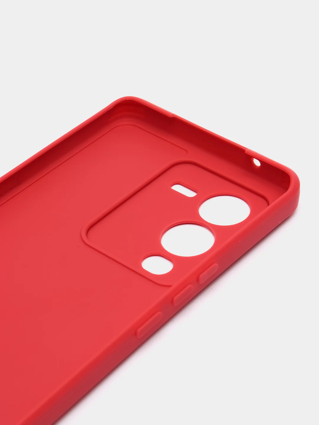 Коралловый чехол для Vivo V25 Pro 5G силиконовый (Виво В25 про 5джи)  с защитой камеры
