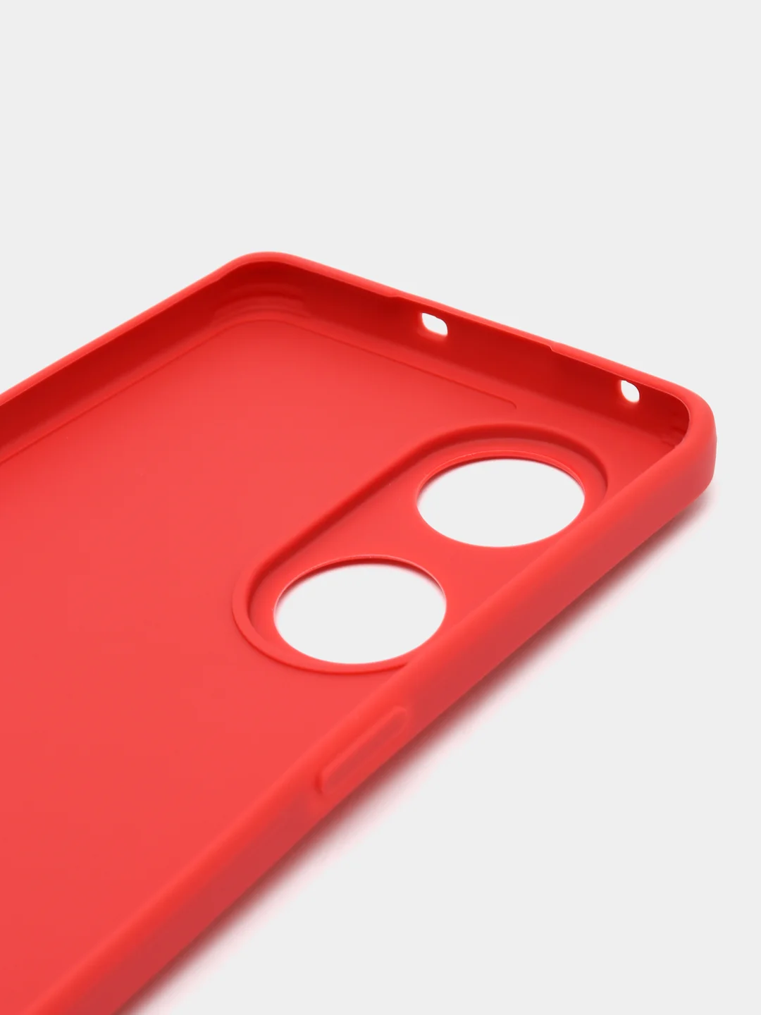 Коралловый чехол для Oppo Reno 8T 5G (Оппо Рено 8Т 5Г), силиконовый, c защитой камеры