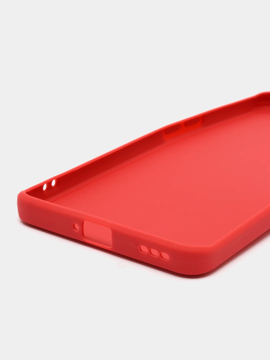 Коралловый чехол для Oppo Reno 8T 5G (Оппо Рено 8Т 5Г), силиконовый, c защитой камеры