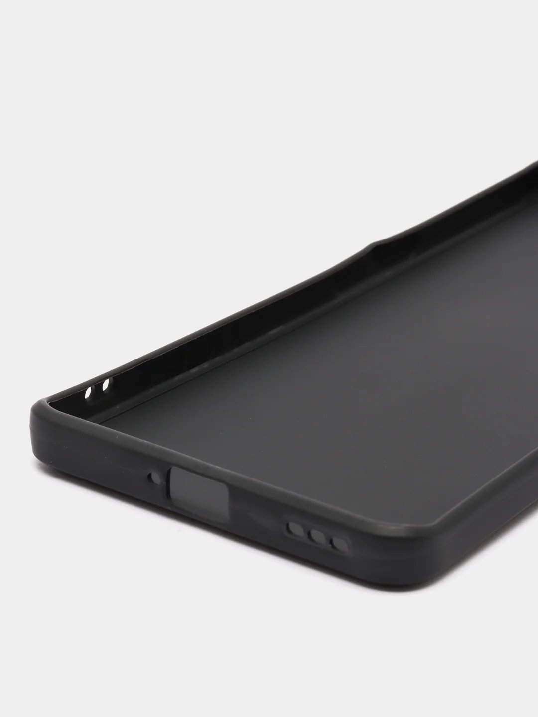 Черный чехол для Oppo Reno 8T 5G (Оппо Рено 8Т 5Г), силиконовый, c защитой камеры