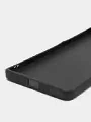 Черный чехол для Oppo Reno 8T 5G (Оппо Рено 8Т 5Г), силиконовый, c защитой камеры