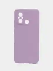 Лавандовый чехол для Xiaomi Redmi 12C (Редми 12С) , силиконовый, c защитой камеры