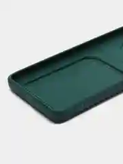 Тёмно-зелёный силиконовый чехол для Honor X9 2022 4G/5G, X30, Magic 4 Lite (Хонор Икс9, Икс30, Мэджик 4)