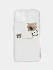 Прозрачный чехол на iPhone 11, 12, 13 / 14 Pro Max / 7, 8 Plus / XR / XS / X, айфон про макс, прозрачный