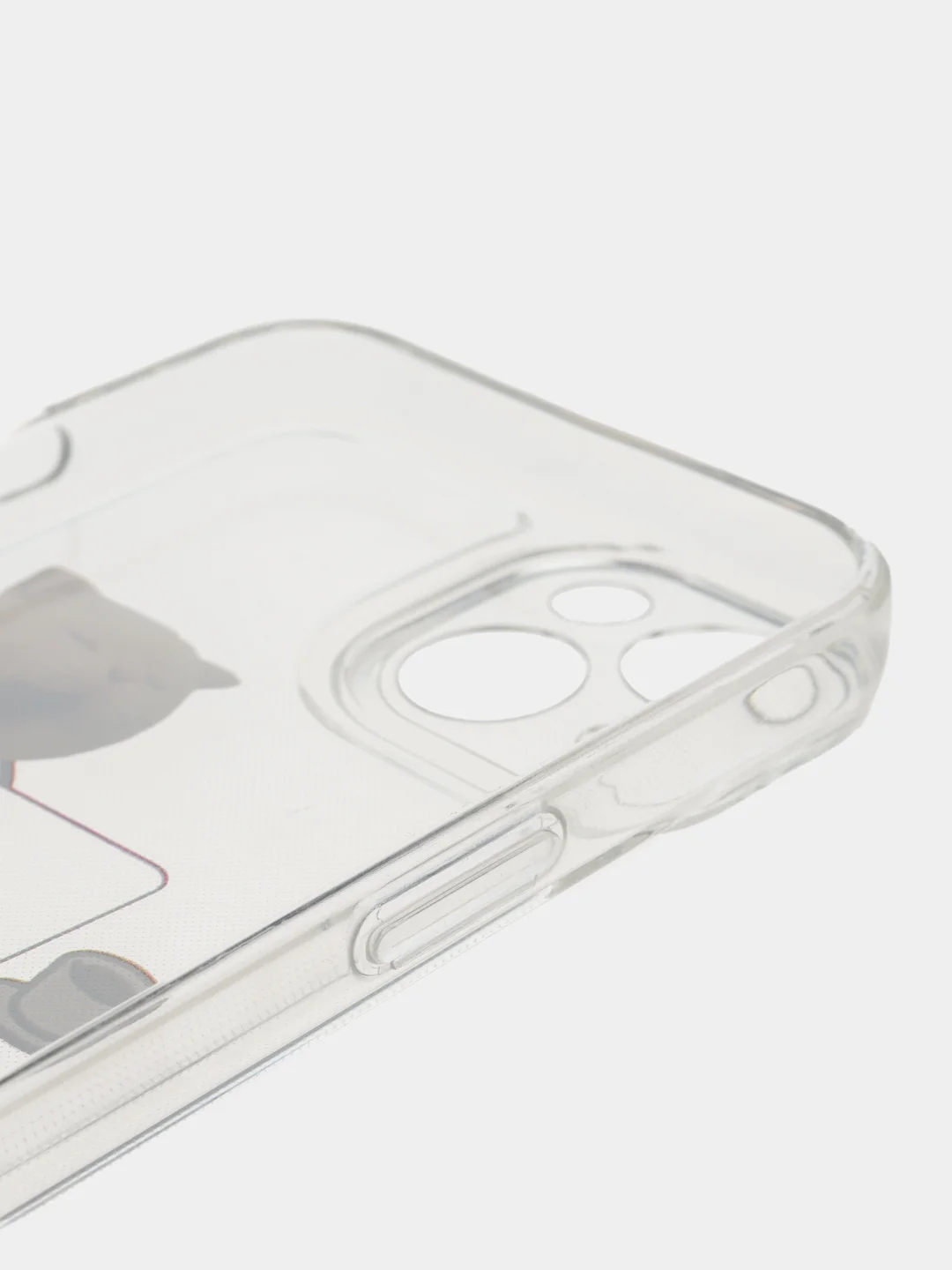 Белый чехол на iPhone 11, 12, 13 / 14 Pro Max / 7, 8 Plus / XR / XS / X, айфон про макс, прозрачный