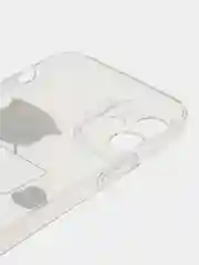 Белый чехол на iPhone 11, 12, 13 / 14 Pro Max / 7, 8 Plus / XR / XS / X, айфон про макс, прозрачный