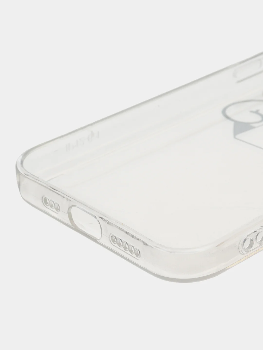 Белый чехол на iPhone 11, 12, 13 / 14 Pro Max / 7, 8 Plus / XR / XS / X, айфон про макс, прозрачный