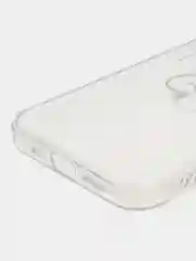 Белый чехол на iPhone 11, 12, 13 / 14 Pro Max / 7, 8 Plus / XR / XS / X, айфон про макс, прозрачный