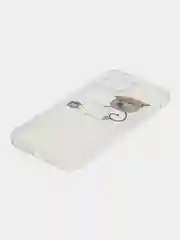 Белый чехол на iPhone 11, 12, 13 / 14 Pro Max / 7, 8 Plus / XR / XS / X, айфон про макс, прозрачный
