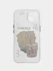 Разноцветный чехол на iPhone 11 12 13 / 14 Pro Max / 7 8 Plus / XR / XS / X айфон про макс, прозрачный
