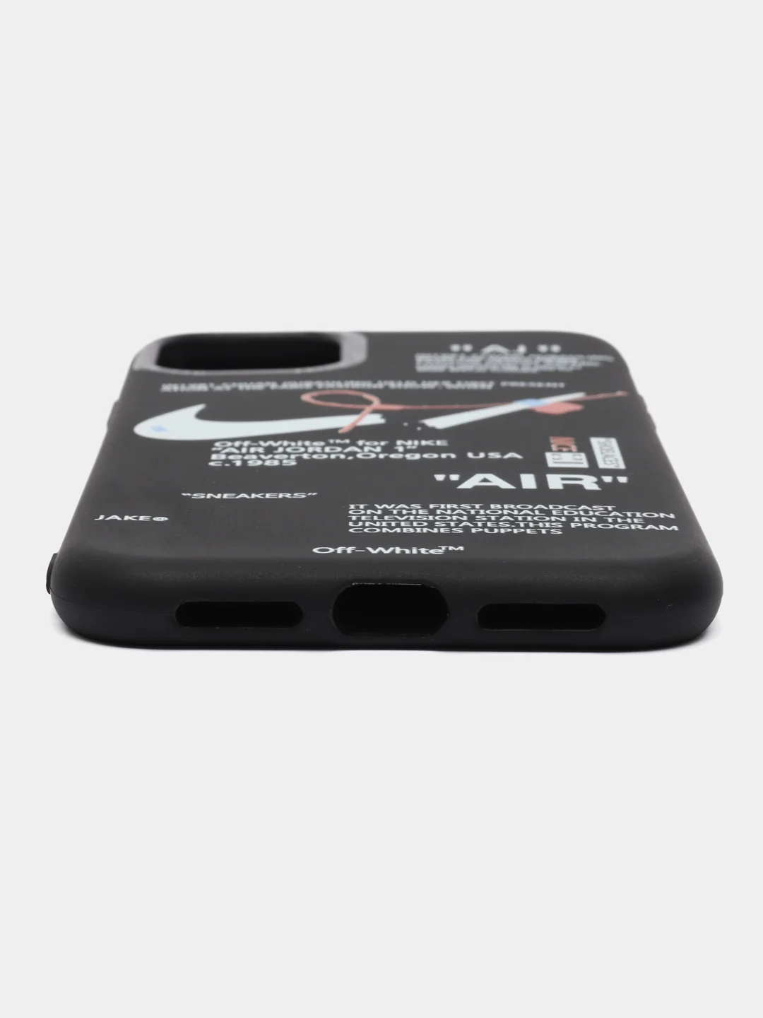 Черный чехол на iPhone 11/12/13/14 Pro Max/7/8 Plus/XR/XS/X, Айфон Про Макс