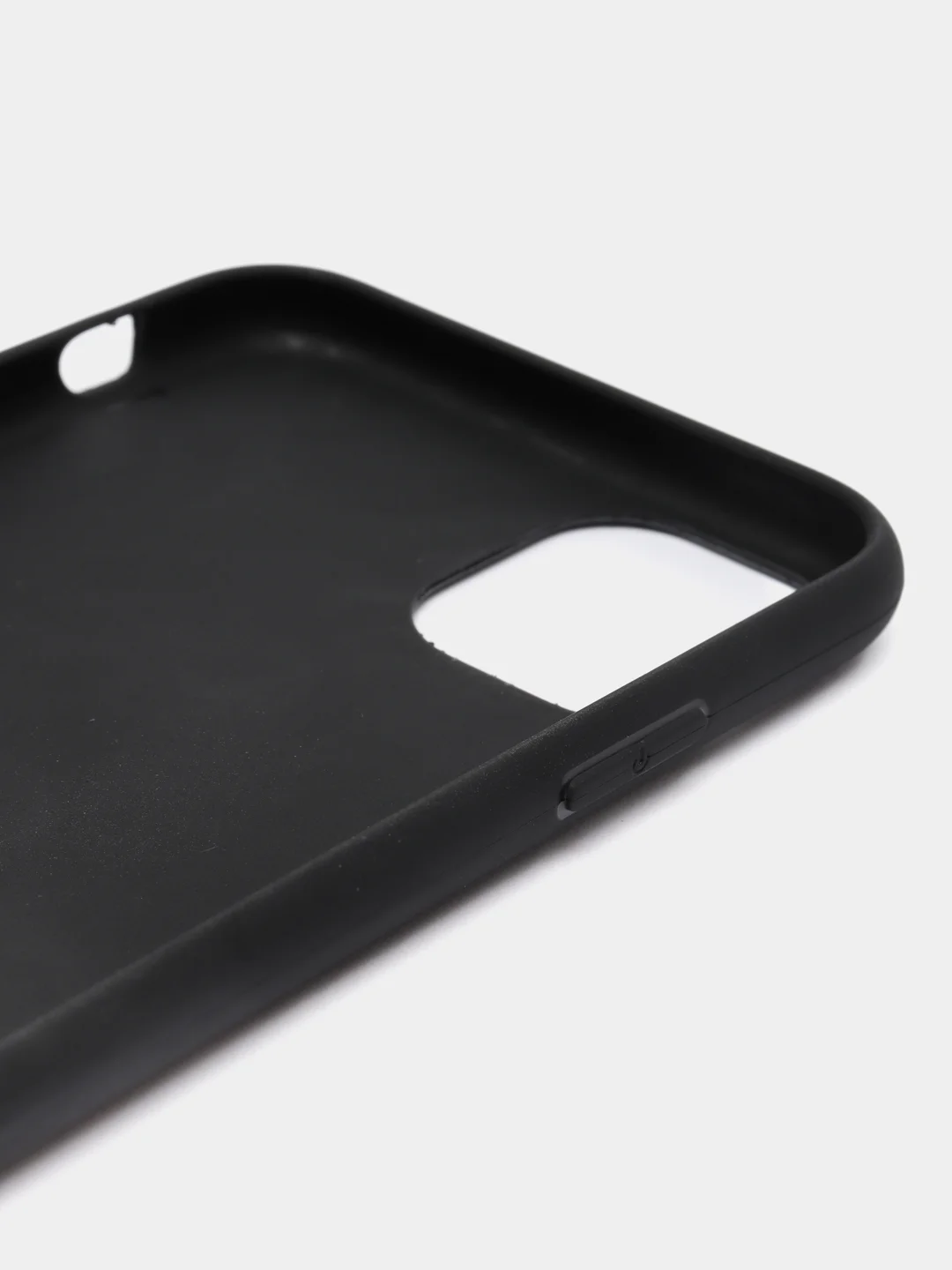 Черный чехол на iPhone 11/12/13/14 Pro Max/7/8 Plus/XR/XS/X, Айфон Про Макс