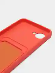 Коралловый силиконовы чехол для Realme C30 / C30S / 50i PRIME (Реалми С30 / 50И Прайм) прозрачный