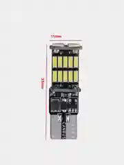 Светодиодная лампа W5W T10 для габаритов и подсветки номеров, нового образца 1-2 штуки