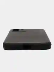 Черный чехол для iPhone 12 (Айфон 12), прозрачный, c защитой камеры