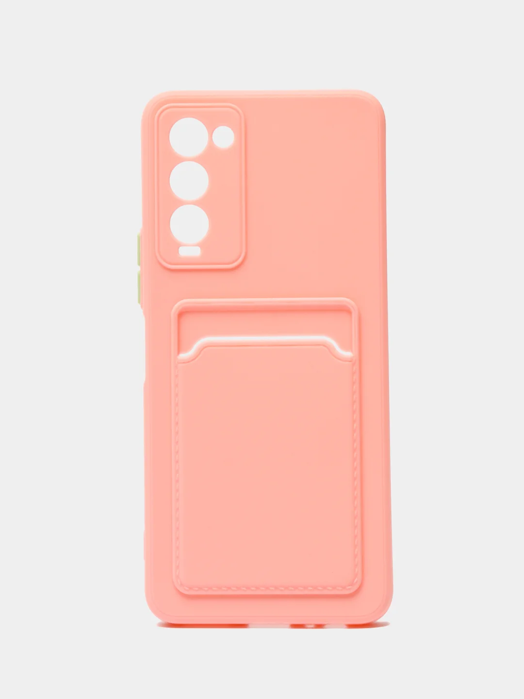 Пудровый чехол для Tecno Camon 18, 18P (Техно Камон 18, 18П), силиконовый