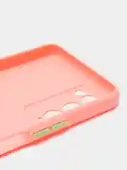 Пудровый чехол для Tecno Camon 18, 18P (Техно Камон 18, 18П), силиконовый