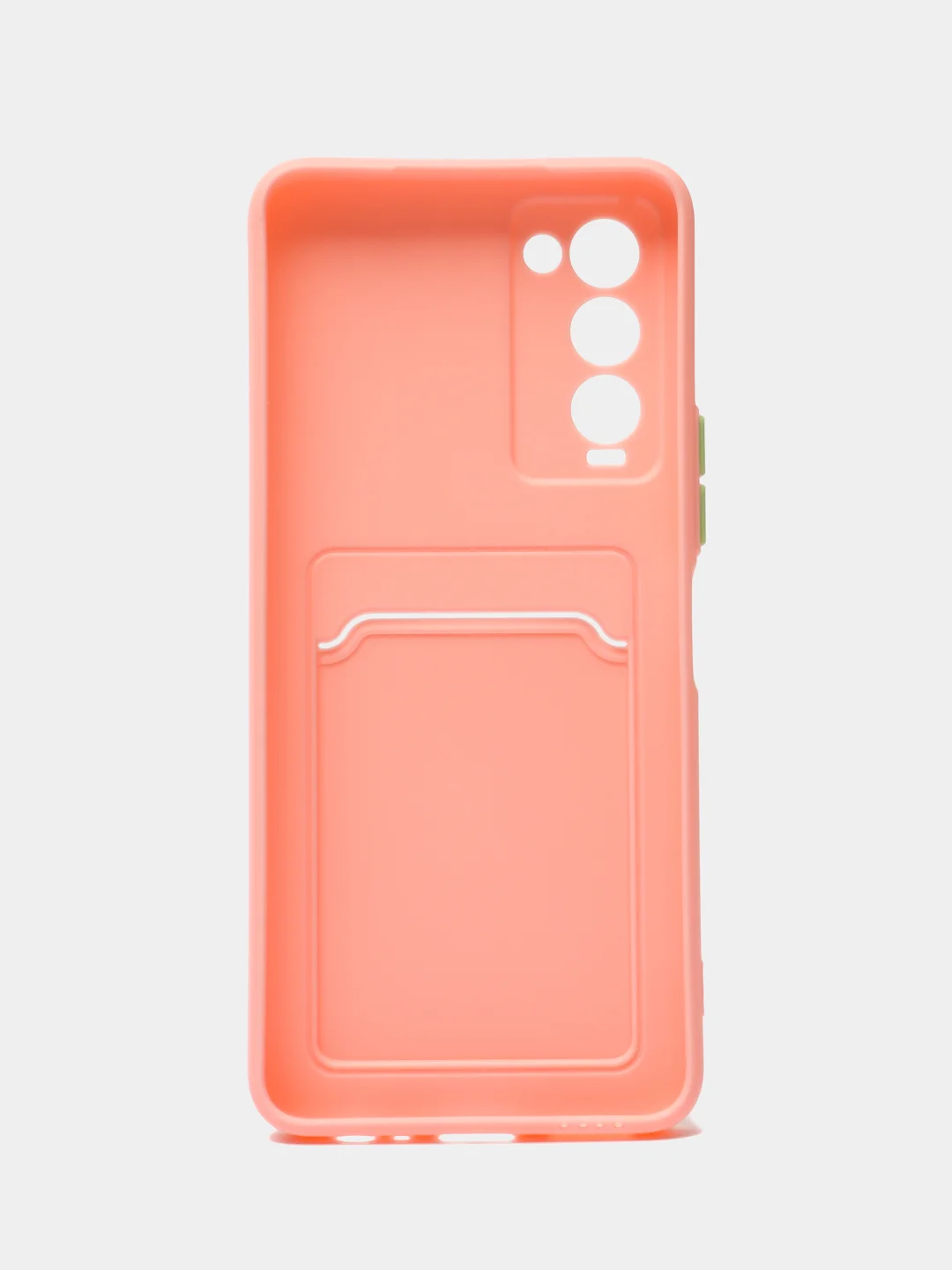 Пудровый чехол для Tecno Camon 18, 18P (Техно Камон 18, 18П), силиконовый