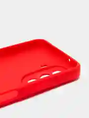 Красный силиконовый чехол для Huawei Nova Y70, Y70 Plus (Хуавей Нова игрек у70) c защитой камеры