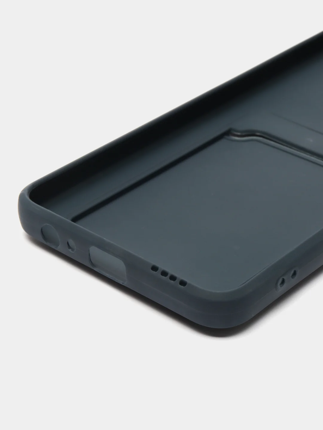 Темно-синий чехол для Tecno Camon 18, 18P (Техно Камон 18, 18П), силиконовый