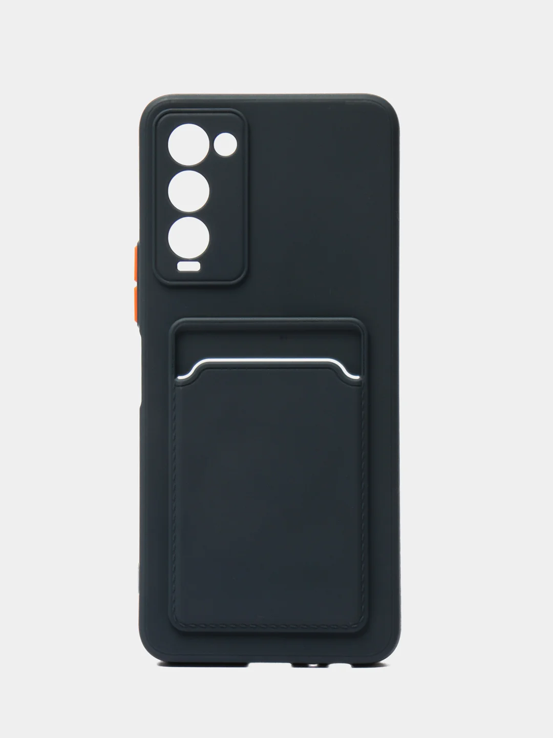 Темно-синий чехол для Tecno Camon 18, 18P (Техно Камон 18, 18П), силиконовый