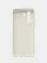 Белый силиконовый чехол для Huawei Nova Y70, Y70 Plus (Хуавей Нова игрек у70) c защитой камеры
