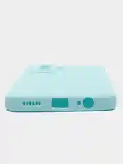 Голубой силиконовый чехол для Huawei Nova Y70, Y70 Plus (Хуавей Нова игрек у70) c защитой камеры