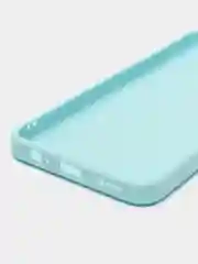 Голубой силиконовый чехол для Huawei Nova Y70, Y70 Plus (Хуавей Нова игрек у70) c защитой камеры
