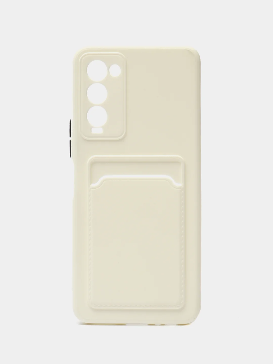 Белый чехол для Tecno Camon 18, 18P (Техно Камон 18, 18П), силиконовый