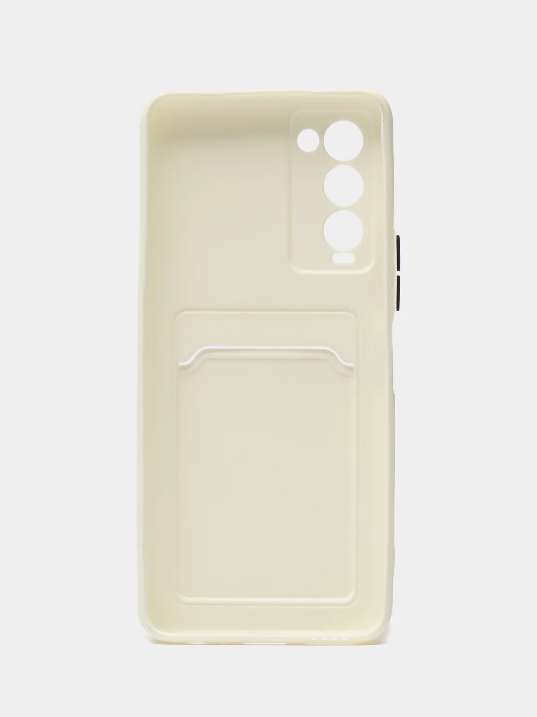 Белый чехол для Tecno Camon 18, 18P (Техно Камон 18, 18П), силиконовый