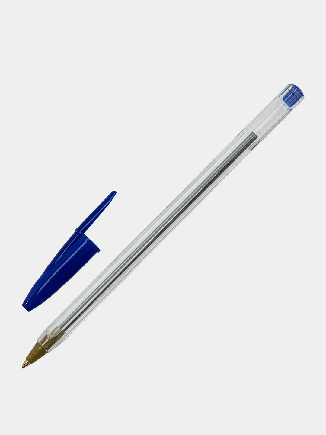 Ручка шариковая Staff Basic Budget Bp-04, синяя, Комплект 50 штук, 880779
