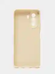 Молочный силиконовый чехол для Huawei Nova Y70, Y70 Plus (Хуавей Нова игрек у70) c защитой камеры