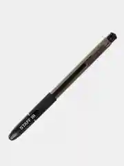 Ручка гелевая с грипом Staff Basic Gp-677, Черная, 3 шт., 143677