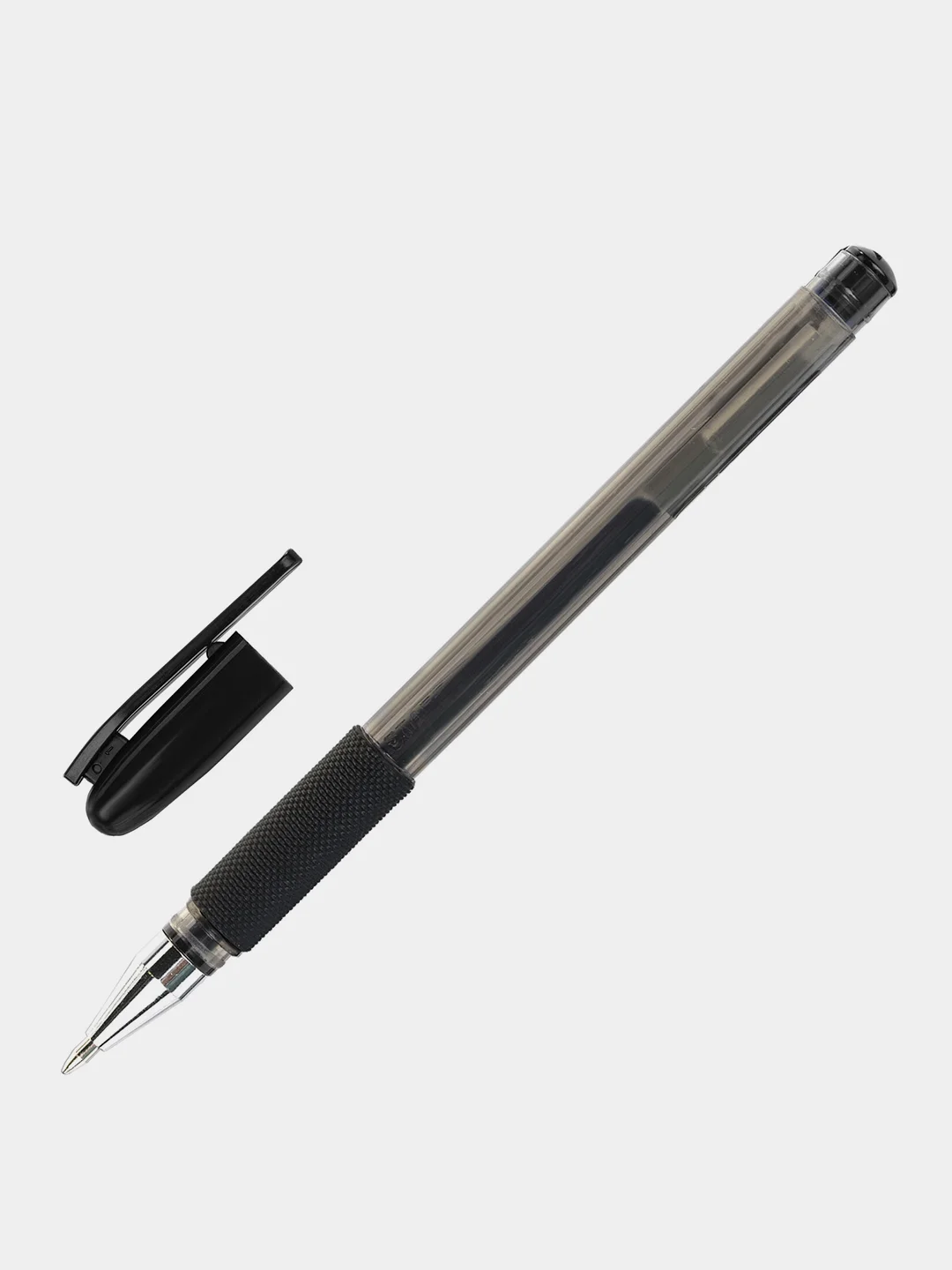 Ручка гелевая с грипом Staff Basic Gp-677, Черная, 3 шт., 143677