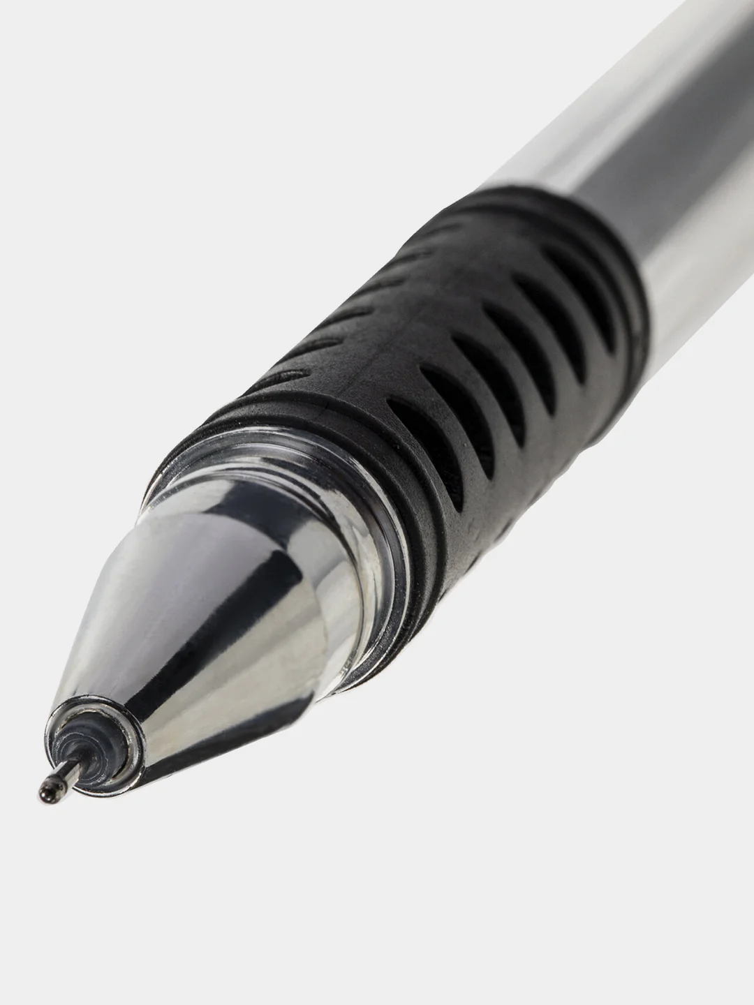 Ручка гелевая с грипом Staff Basic Needle Gp-679, Черная, 3 шт., 143679