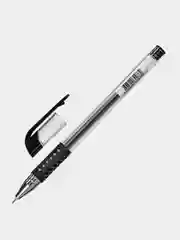 Ручка гелевая с грипом Staff Basic Needle Gp-679, Черная, 3 шт., 143679
